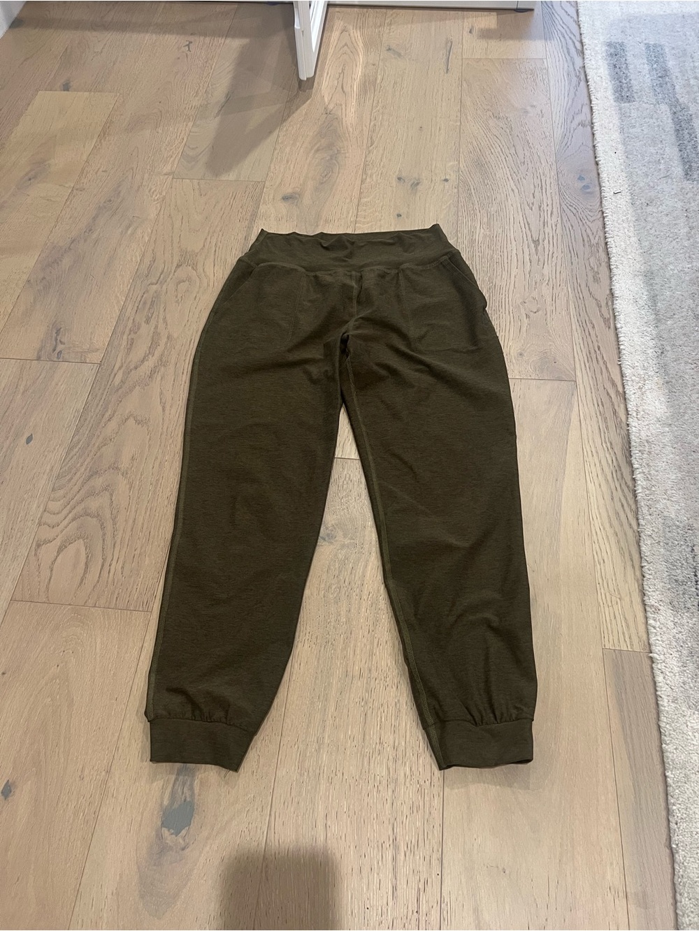 Beyond Yoga Olive Green High-Waist Leggings